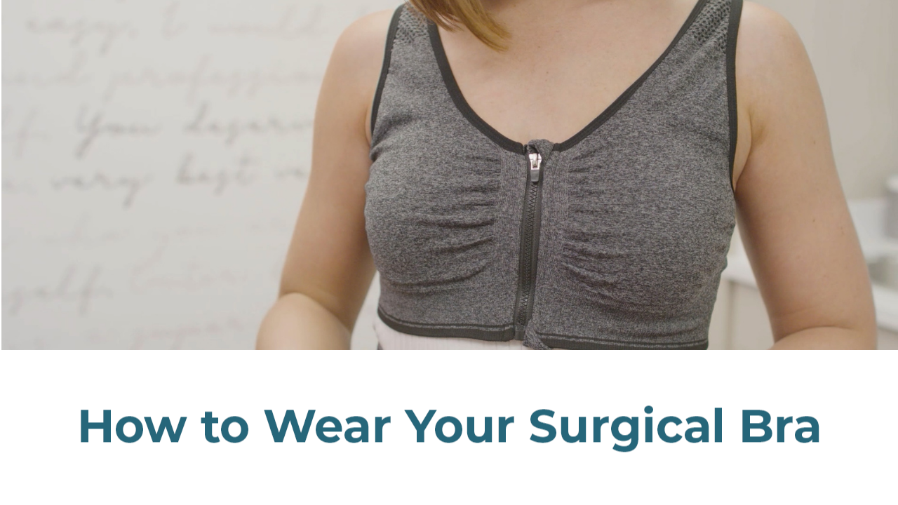 Wearing your First Regular Bra after breast surgery, Why does it
